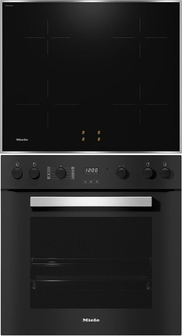 Miele TwinSet Comfort Induktion H 2459 | KM 7061 bei Elektro Gante GmbH in Wolfhagen