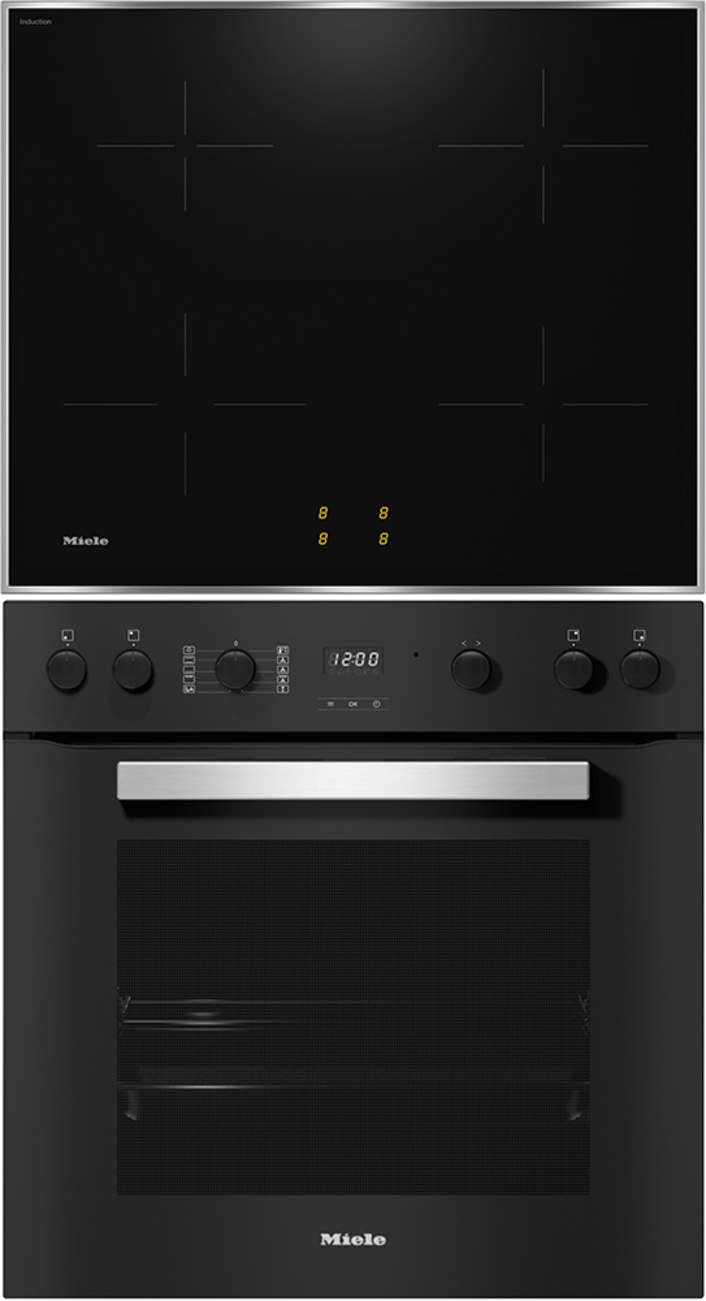 Miele TwinSet Comfort Induktion H 2459 | KM 7061 bei Elektro Gante GmbH in Wolfhagen