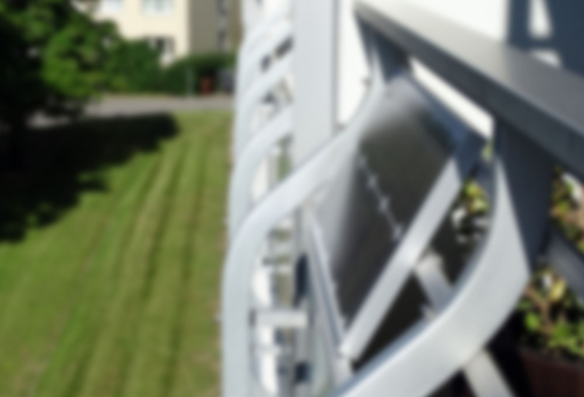 Balkon­kraftwerk bei Elektro Gante GmbH in Wolfhagen